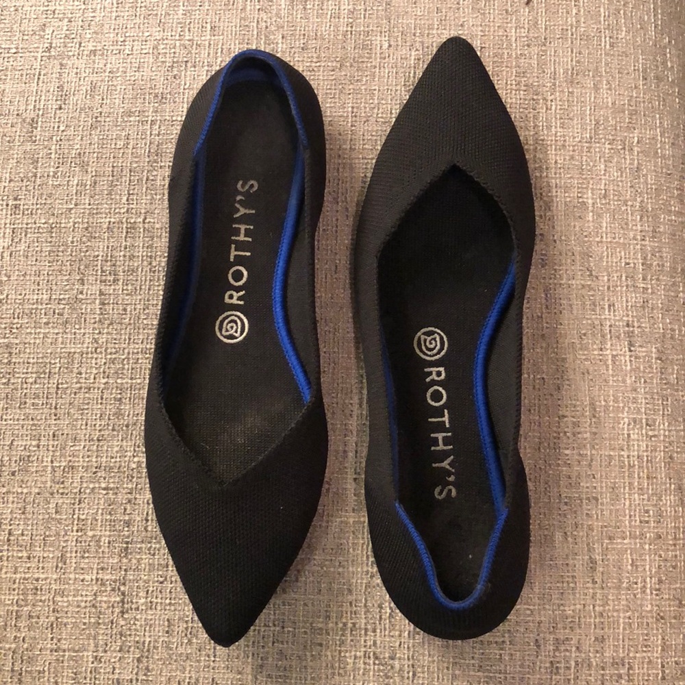 Rothy’s sz 9 pointed flat